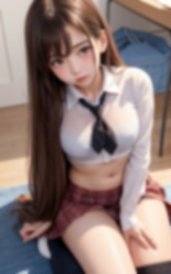 サンプル画像4:Hな身体をオジサンに魅せつけるパパ活女学生コレクション(AIみかん) [d_382045]