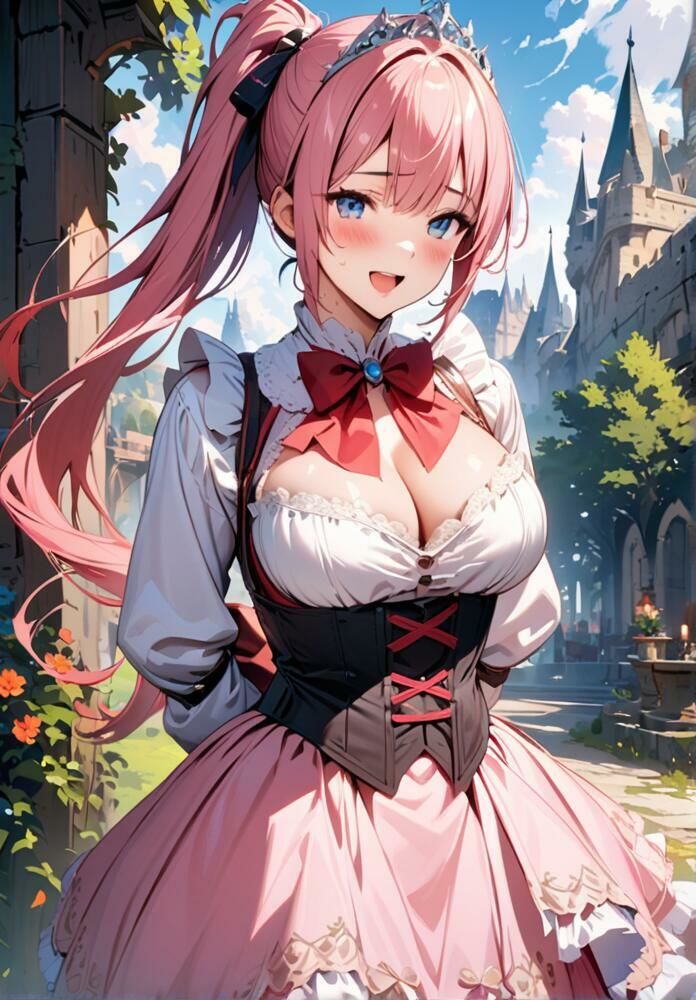 サンプル画像1:淫乱ビッチな異世界のお姫様(AIR) [d_382059]