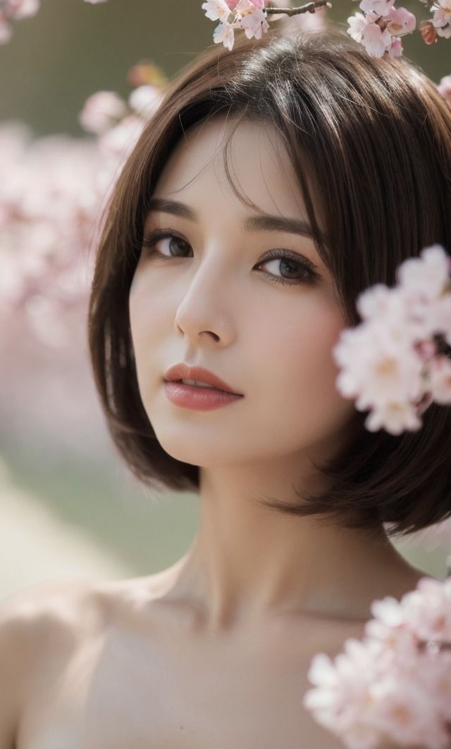 サンプル画像5:桜の森の美女透き通るような白い肌NO.1(アホデン) [d_382098]