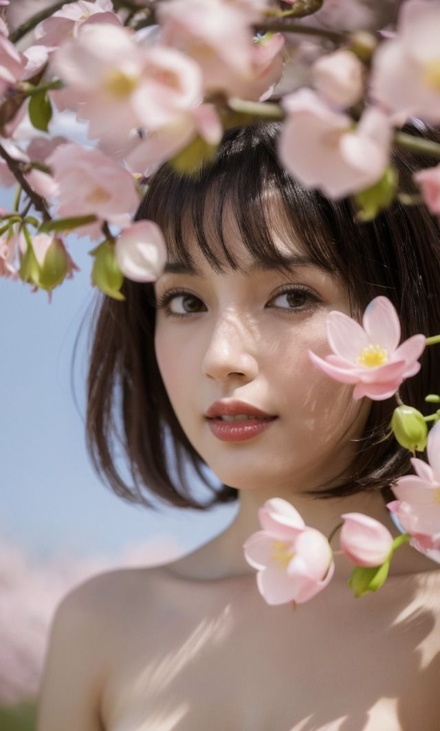 サンプル画像1:桜の森の美女総集編(アホデン) [d_382101]