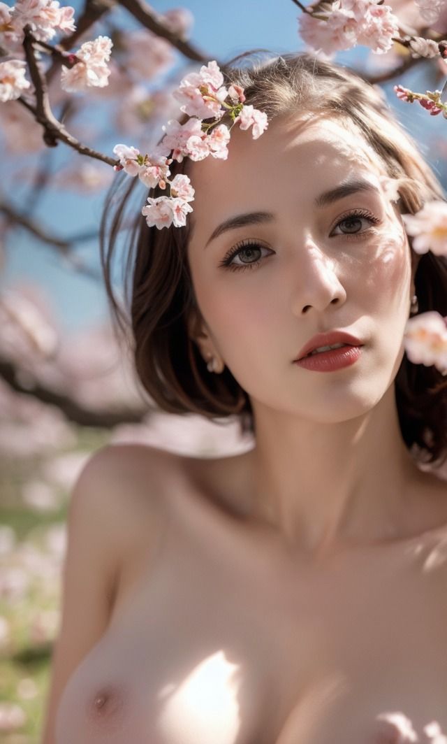 サンプル画像2:桜の森の美女総集編(アホデン) [d_382101]