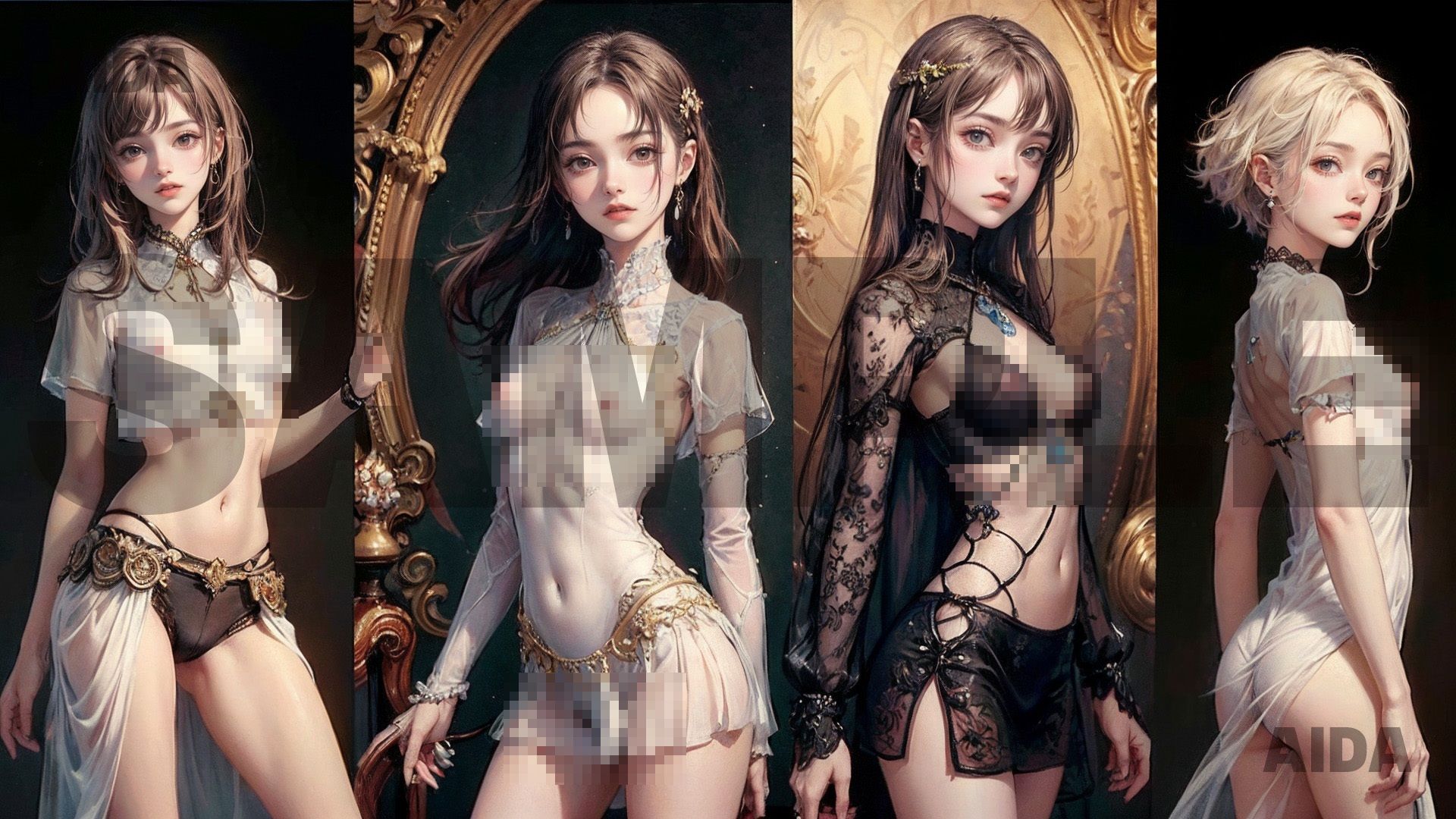 サンプル画像2:感動 AIアート美女写真集 vol 11(AIDA) [d_382102]