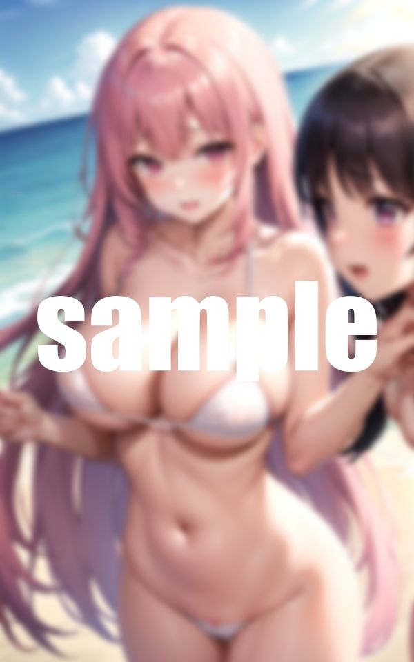 サンプル画像2:海辺の女の子たち(セクシャルシミュレーションサーガ) [d_382264]