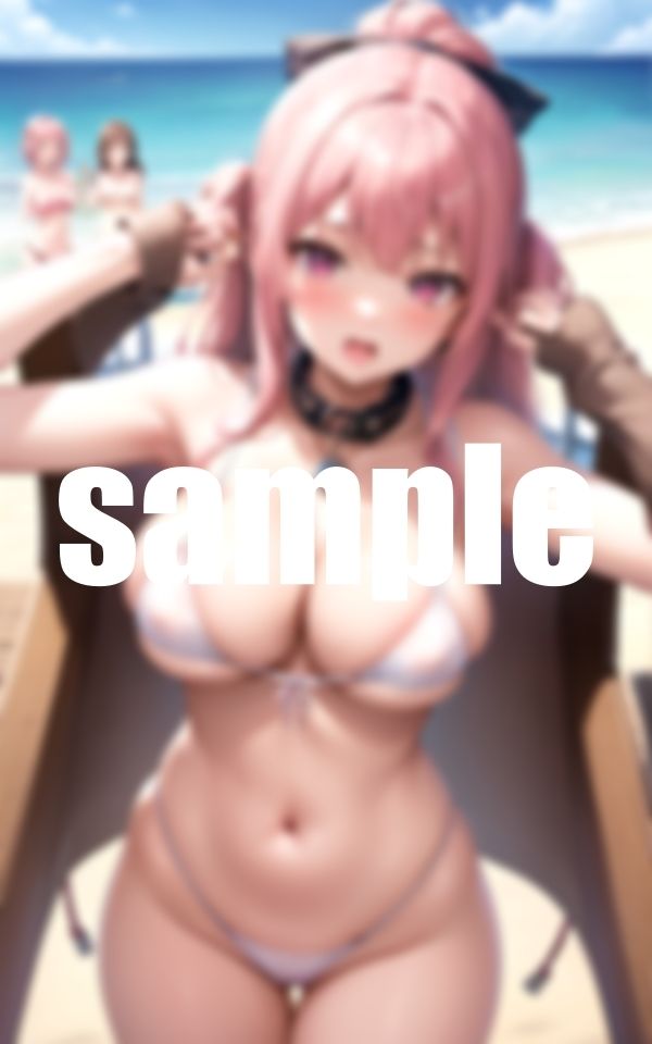 サンプル画像4:海でシたい女の子たち(ミッドナイトモジュールズ) [d_382299]