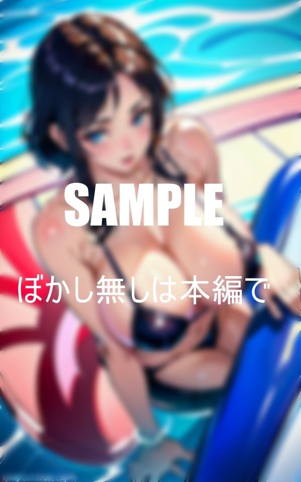 おっぱいフェチ必見プールで若い男を誘惑する巨乳美熟女たち若いビンビンの肉棒が欲しくて欲しくて我慢できない淫乱な濡れ濡れな秘肉のサンプル画像 6
