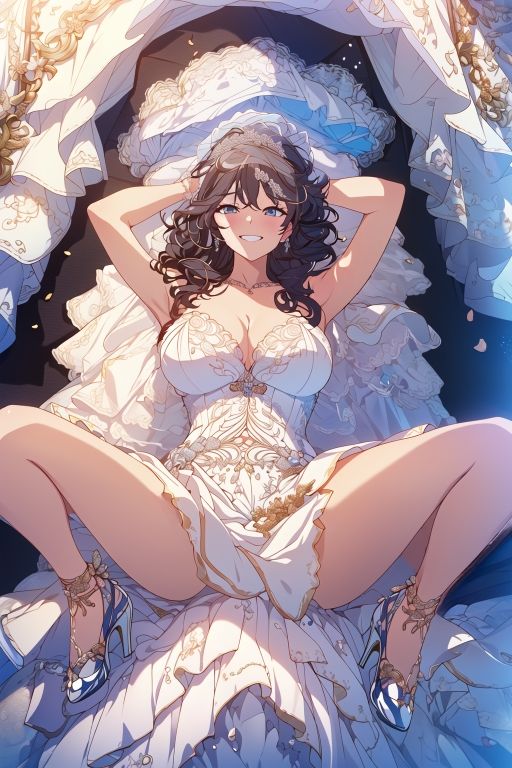 サンプル画像3:セクシーイラスト集 ブライド編（bbbrrse）(eagle production) [d_382406]