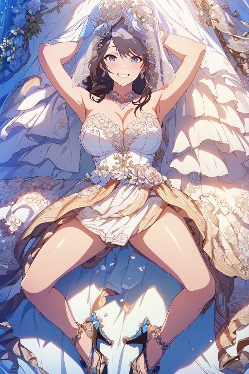 サンプル画像5:セクシーイラスト集 ブライド編（bbbrrse）(eagle production) [d_382406]