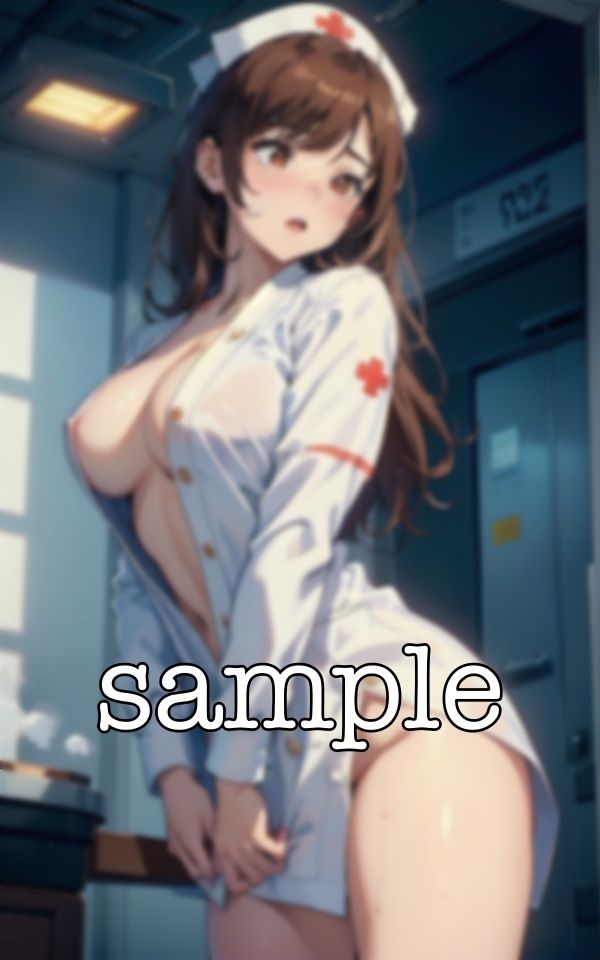 サンプル画像2:はめ撮り特集！イケメン先生と夜勤でこっそりバックで突かれる！医者同士の不倫スペシャル(レッドドラゴン企画) [d_382424]