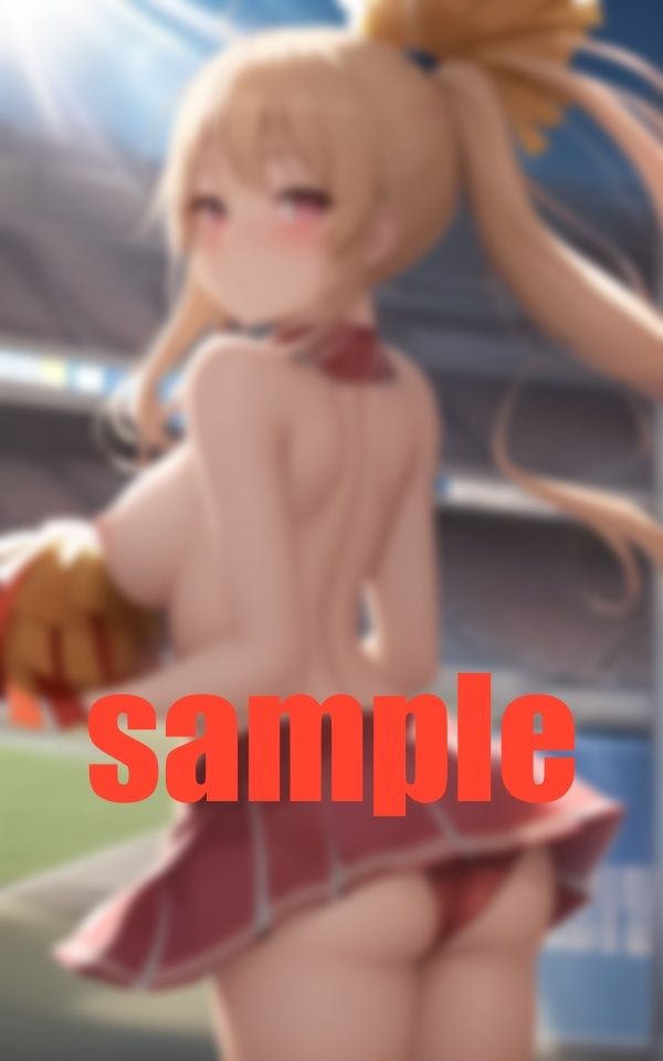 サンプル画像2:チアガールとコスプレ青姦(楽24) [d_382524]