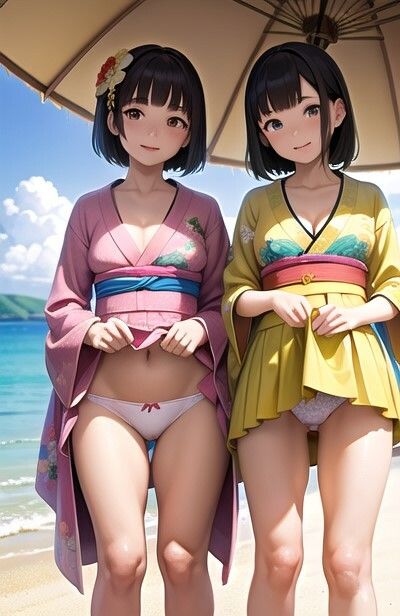 サンプル画像1:着物美女 パンチラ編(teru) [d_382546]