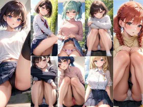 サンプル画像3:あなたの好きなパンチラここにあります。(ラブ・ハッピー) [d_382638]