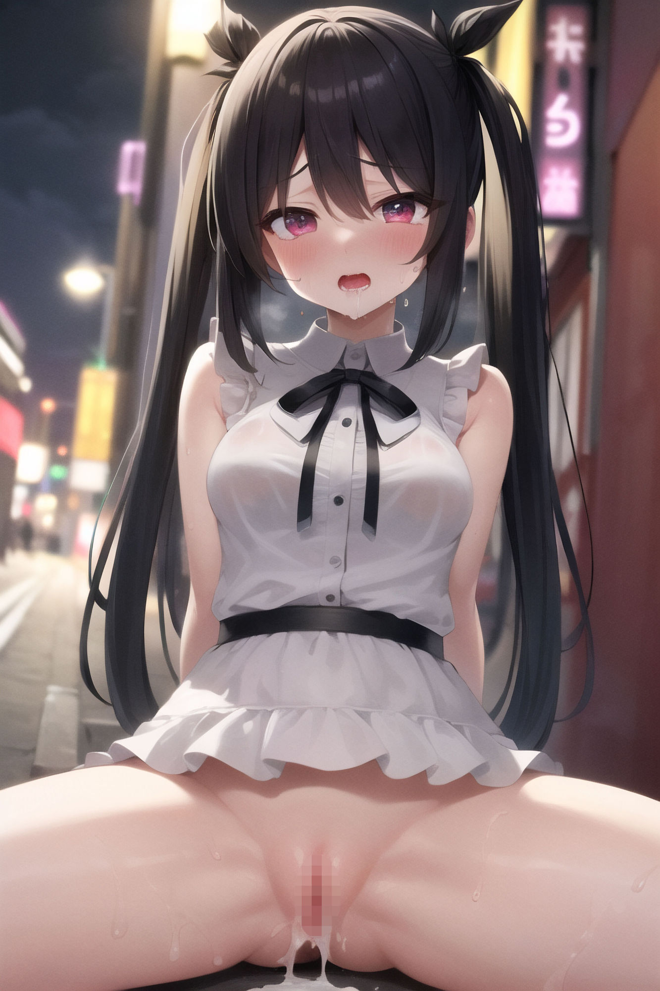 サンプル画像2:トー横にいる少女を公開処刑！路上で無理やり犯●まくる(藤宮あかり) [d_382663]