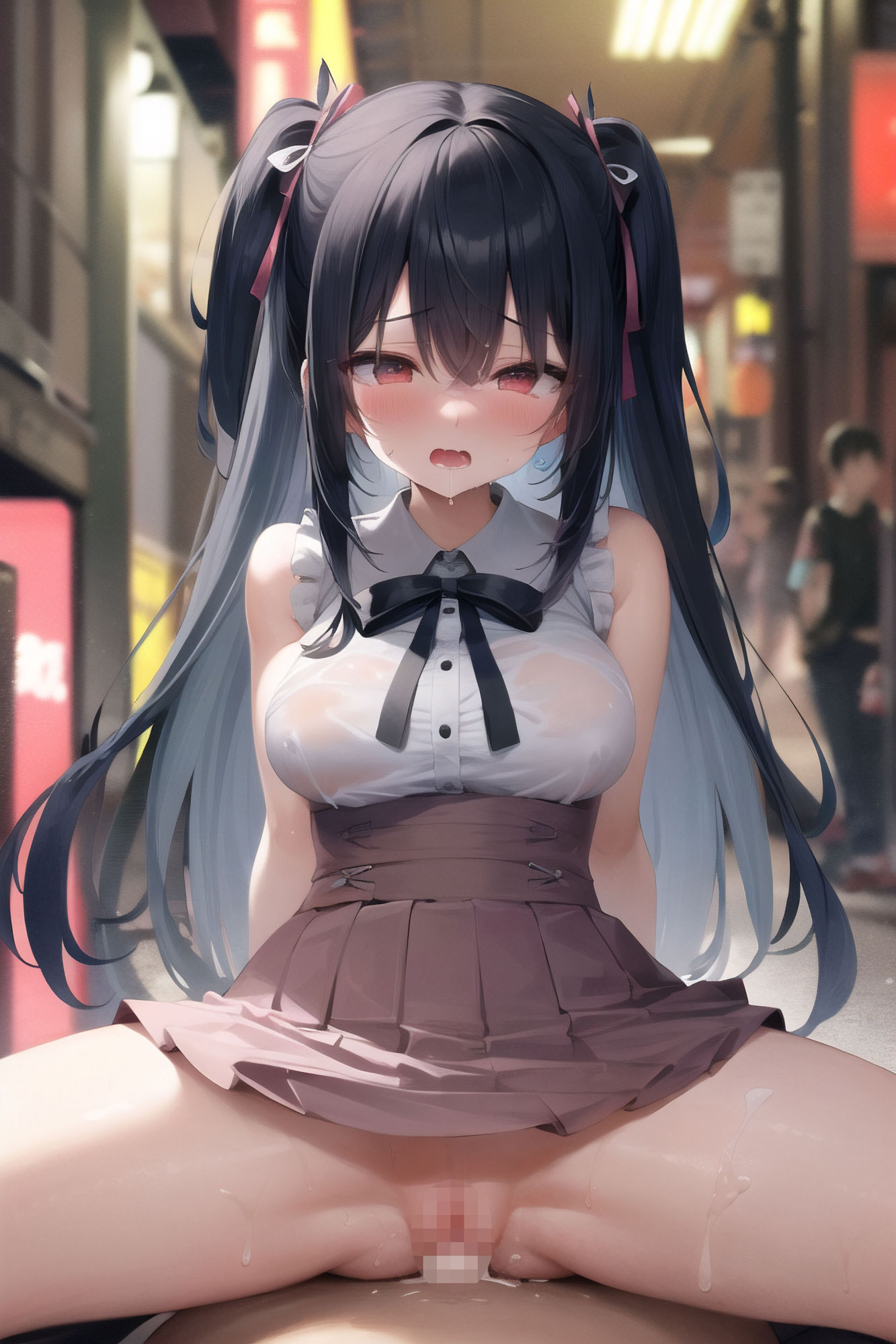 トー横にいる少女を公開処刑！路上で無理やり犯●まくる
