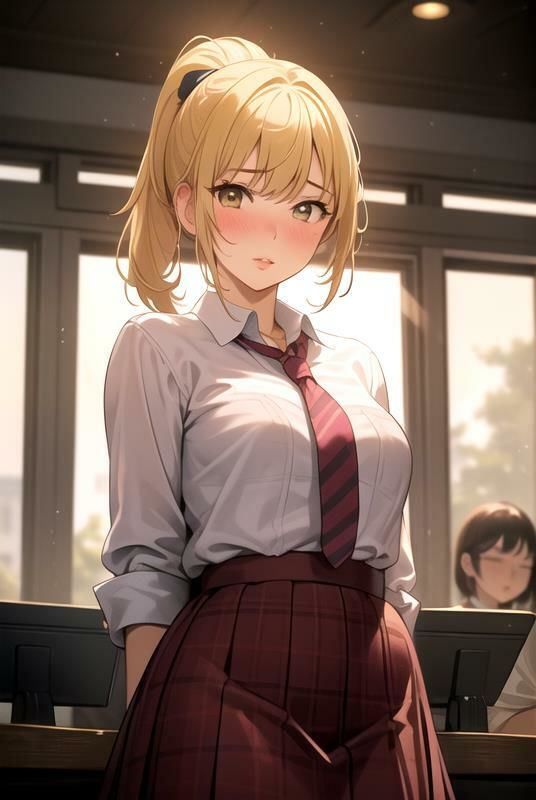 サンプル画像2:【あつがりな私たち】 地球温暖化は深刻化 日本の南に位置する私たちの学校は サウナ状態 服より命を優先した私達が直面したのは カラダの温暖化問題でした・・ ＃6(スタジオかぐや) [d_382701]