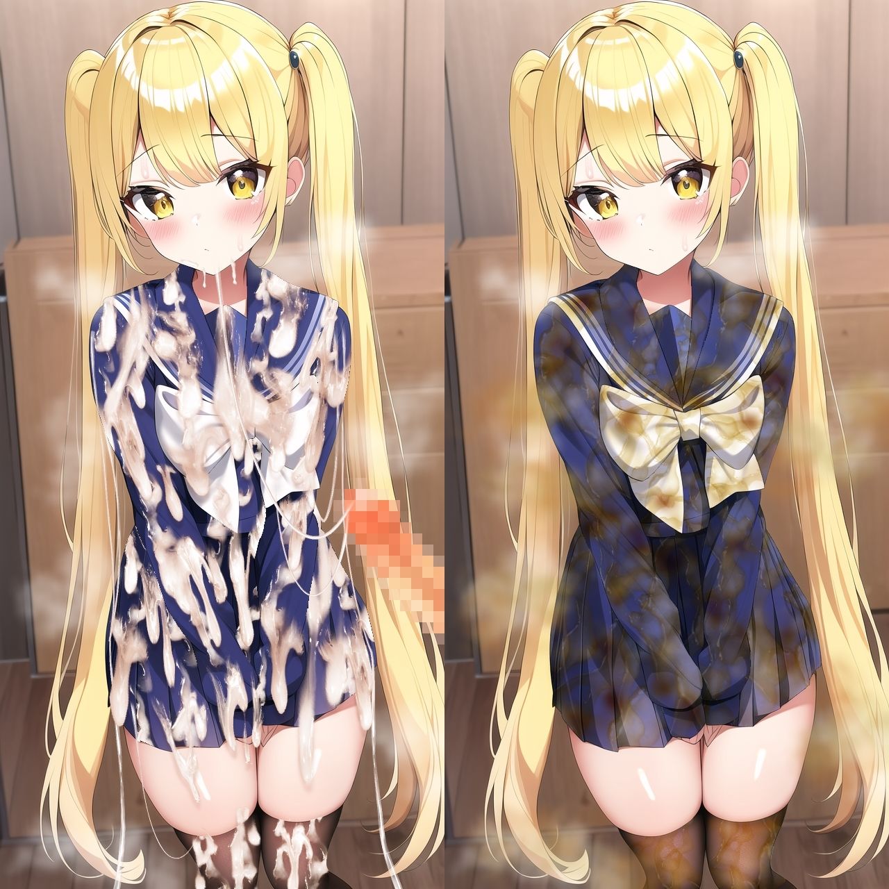 サンプル画像1:ぶっかけCG集Vol.1(すとりんぐ) [d_382706]