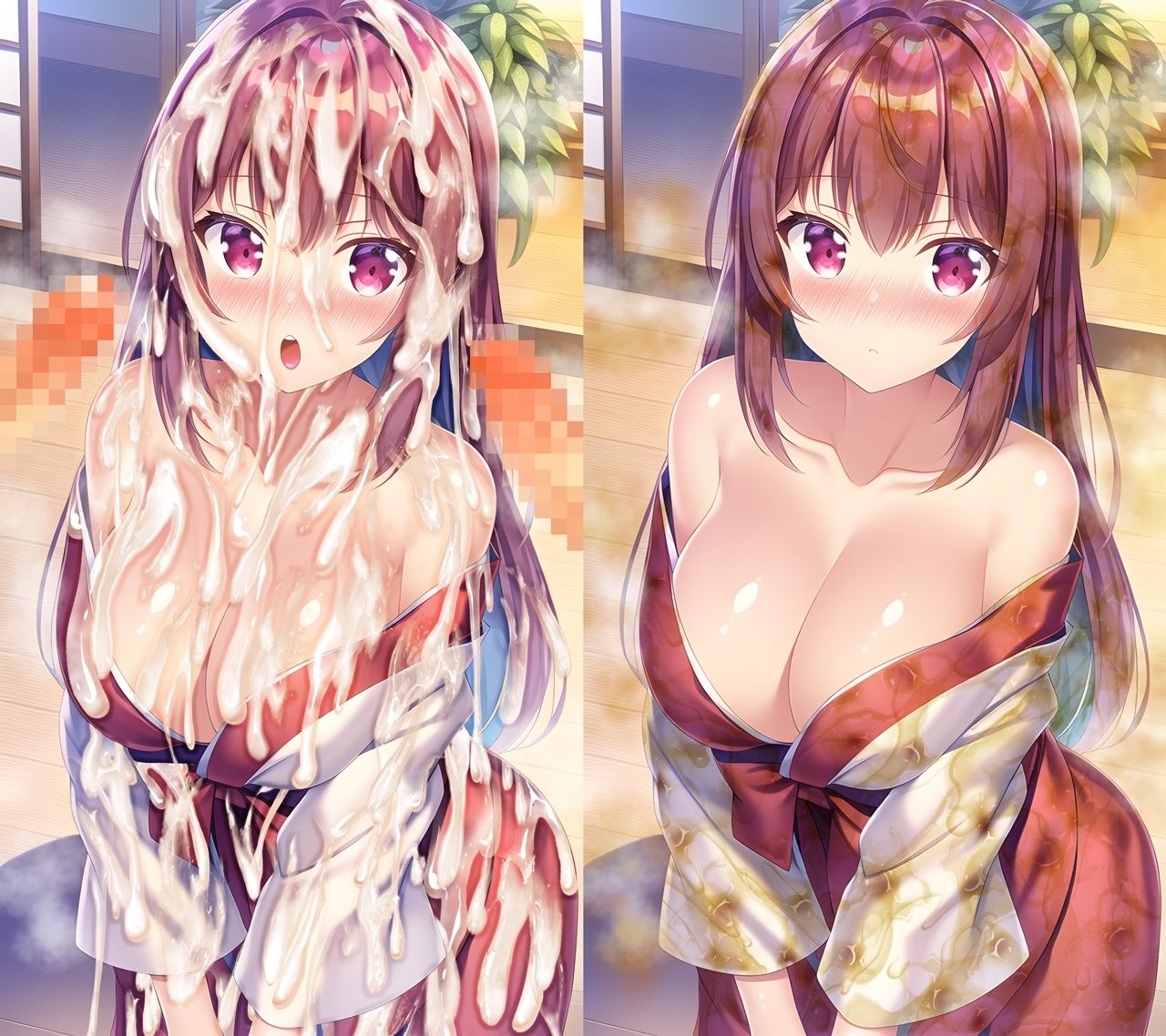 サンプル画像3:ぶっかけCG集Vol.1(すとりんぐ) [d_382706]