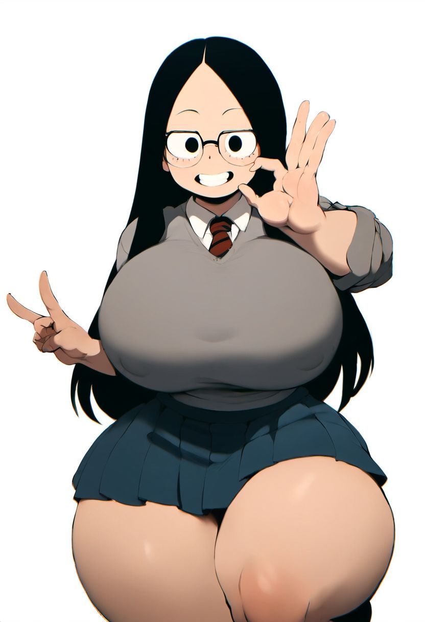 サンプル画像2:性欲が強すぎる地味眼鏡さん(庵螺亭) [d_382773]