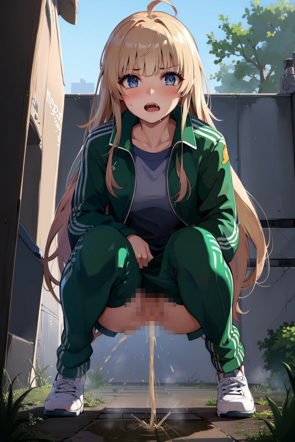 サンプル画像3:強気な幼馴染の漏らし方(はいにょー) [d_382777]