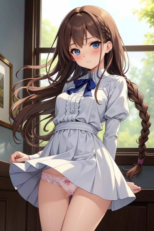 サンプル画像1:パンコレ_レイヤーさんとちょっとエッチなおパンツ撮影会(AI幻想庭園) [d_382785]