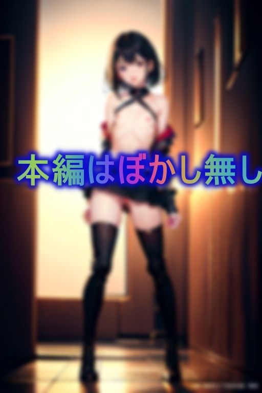 サンプル画像1:貧乳マンチラ絶対領域 挑発美少女ハーレム(10ショット) [d_382788]