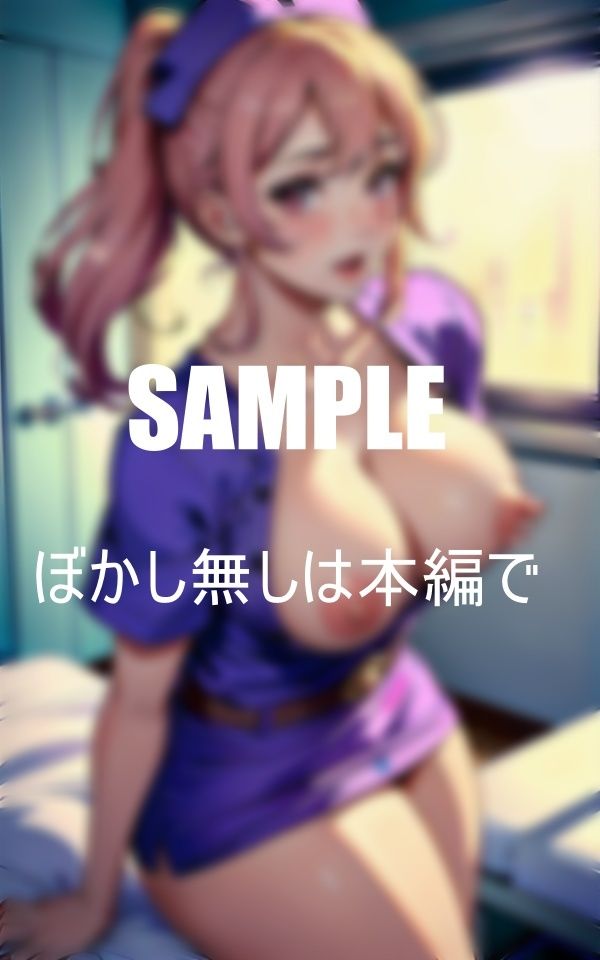 サンプル画像3:可愛い過ぎる男を誘惑する淫乱ナースたち(にサークル) [d_382858]