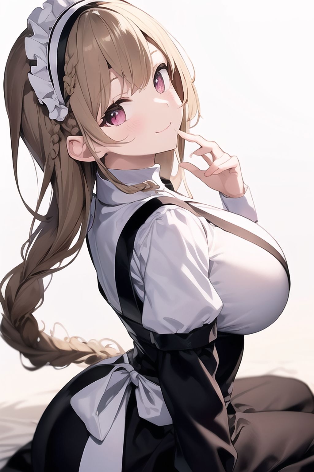 サンプル画像1:JK LEAKS 19 – 乳輪が桜色のマシュマロおっぱいメイド編 -【お愉しみおっぱいアニメ付】(AniyA) [d_382863]