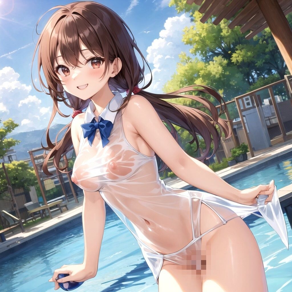 サンプル画像2:スケスケ水着僕だけが見える件(男の夢工房) [d_382876]