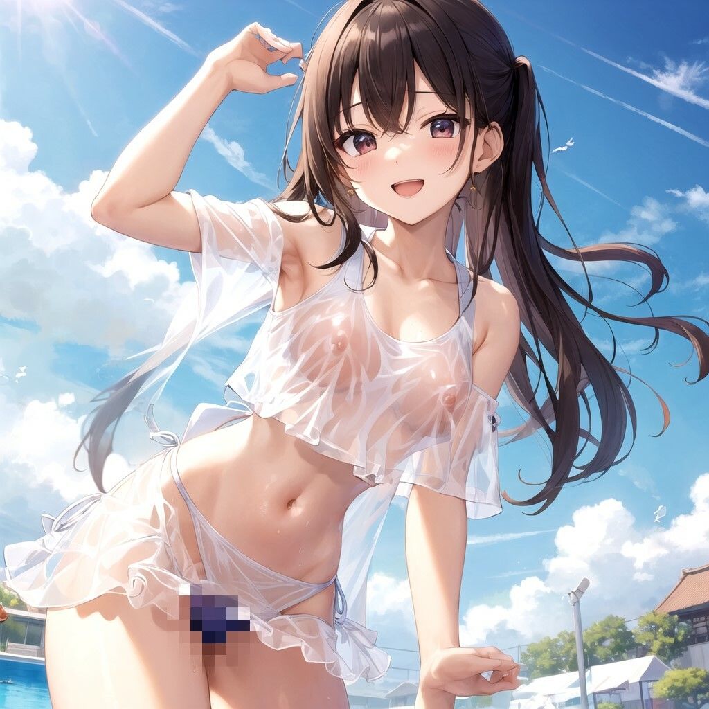 サンプル画像5:スケスケ水着僕だけが見える件(男の夢工房) [d_382876]