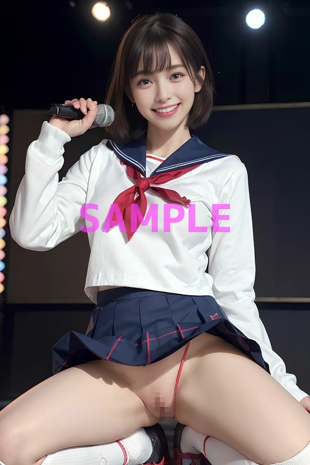 アイドル女子◯生のファンサービス