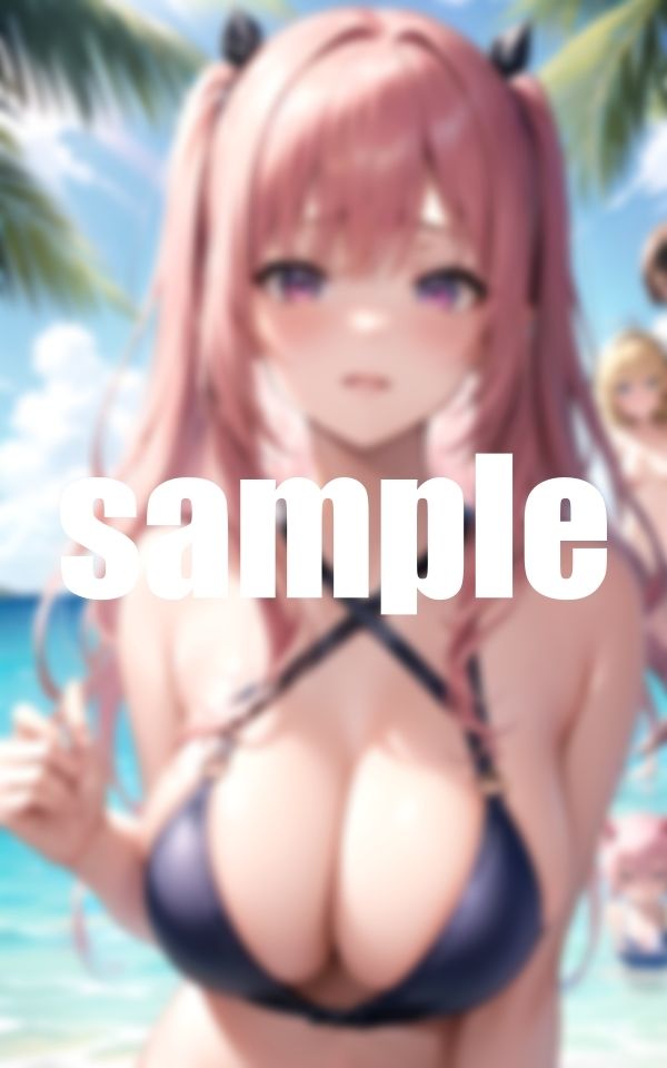 サンプル画像2:ビキニ美女たち〜ビキニ美女たちに絡まれちゃう？〜(淫乱の森) [d_383018]