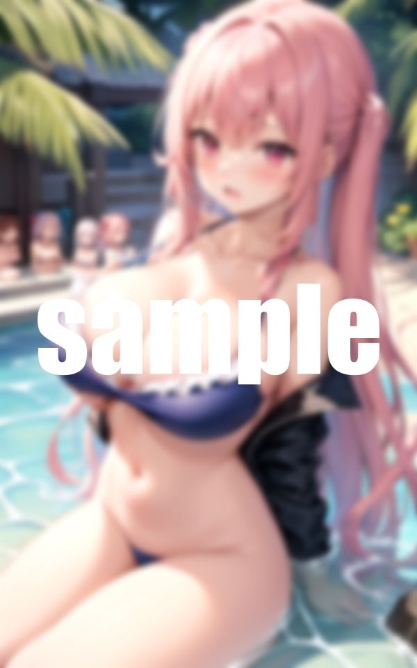 サンプル画像5:ビキニ美女たち〜ビキニ美女たちに絡まれちゃう？〜(淫乱の森) [d_383018]