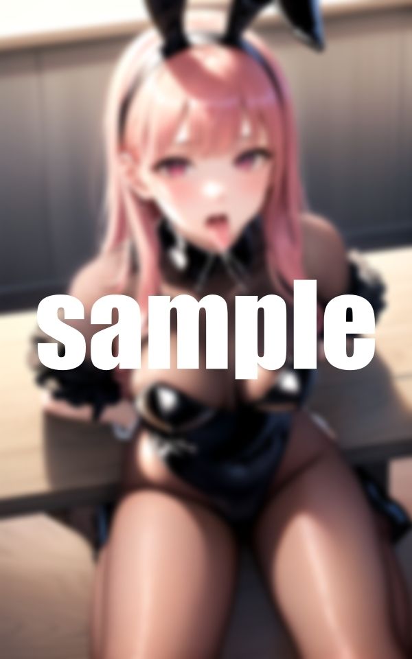 サンプル画像5:まだ出るでしょう？〜エロコスバニーはしゃぶり足りない〜(淫乱の海) [d_383021]