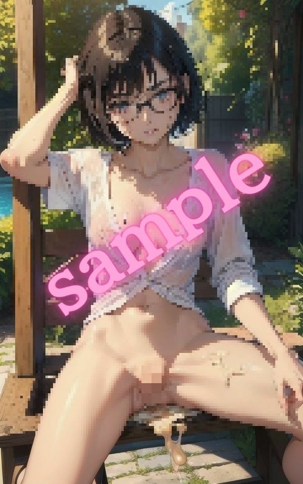 サンプル画像5:ぶっかけられたいド変態女子とぶっかけたい僕(美女天国) [d_383048]