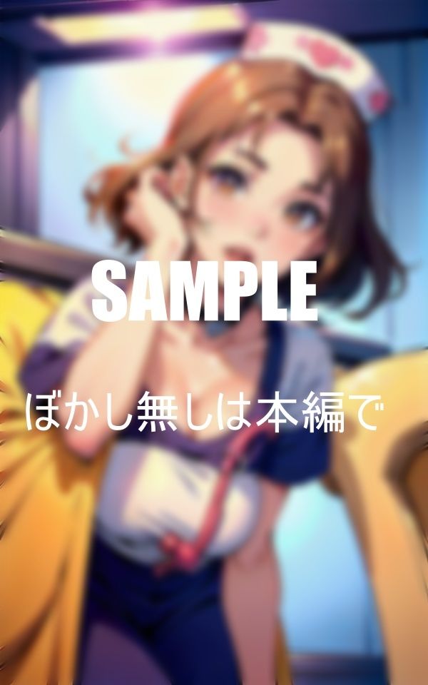 サンプル画像3:いやらしぃ〜看護師たち白衣の下の秘部(ほサークル) [d_383099]
