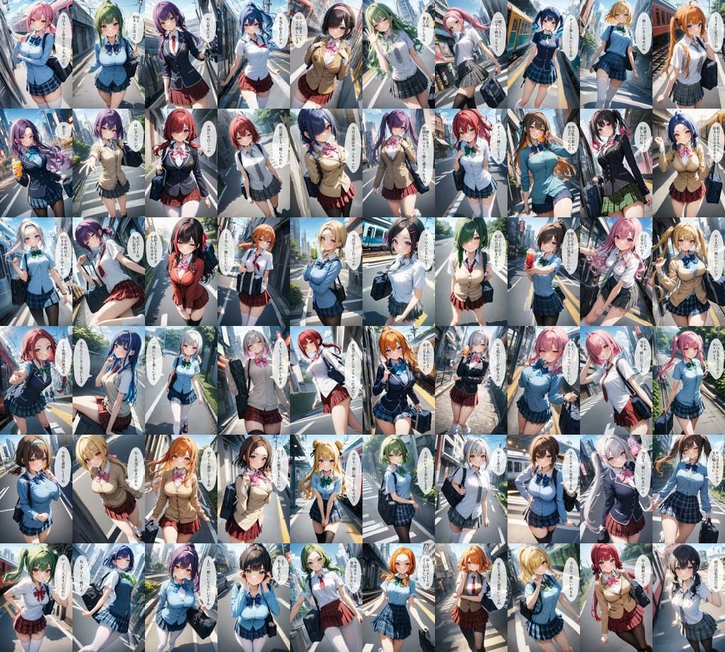 60キャラ 緊縛くんのLIVE配信 制服編のサンプル画像 6
