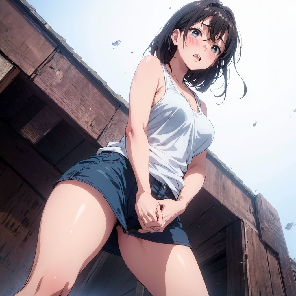 サンプル画像3:タンクトップちゃん(ヘレネー) [d_383177]