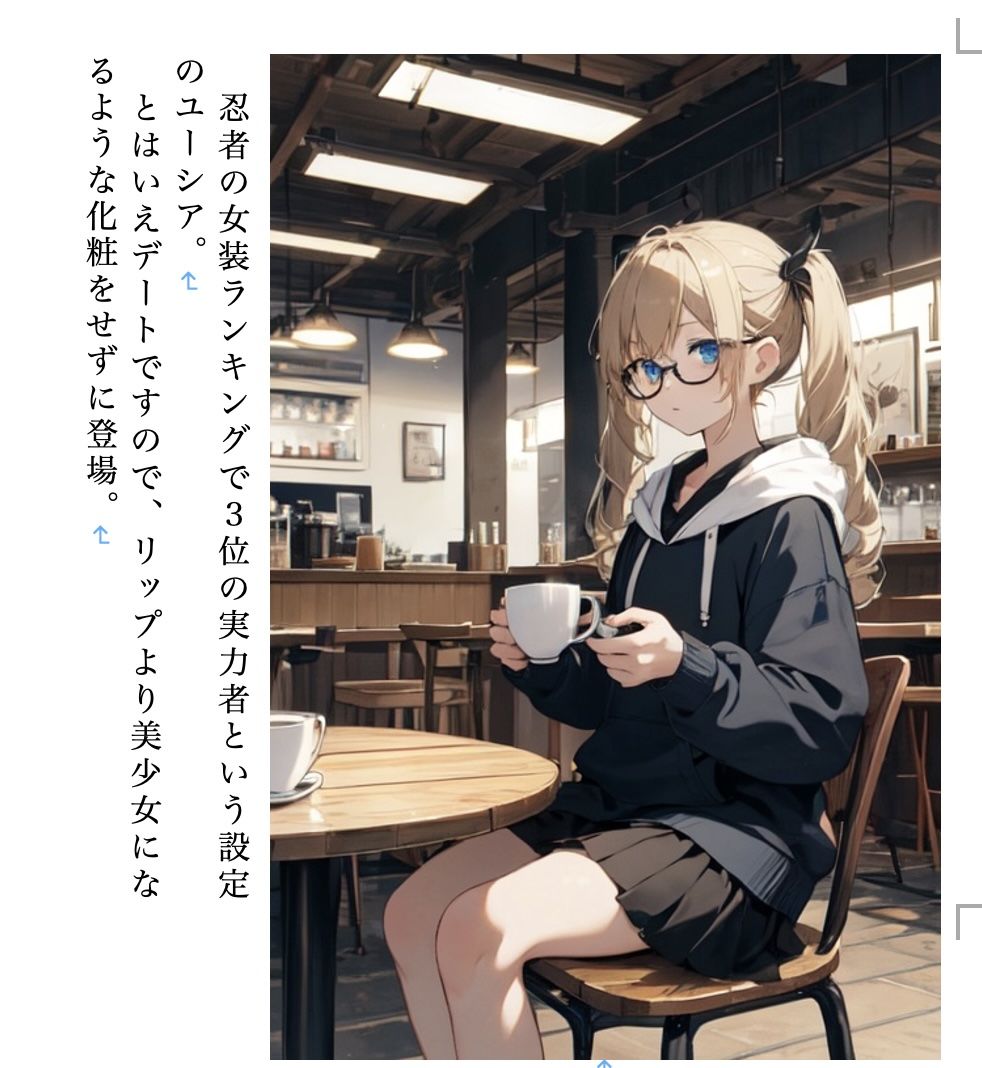 サンプル画像2:スガヲノ忍者 イラスト集2 美少年忍者ユーシア＆ゴールドスクリ―マー(九情承太郎商店) [d_383183]