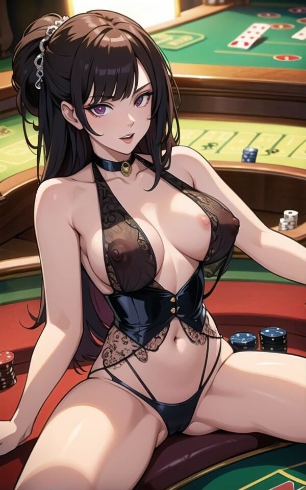 サンプル画像2:カジノレディ(ぬこぽん) [d_383203]
