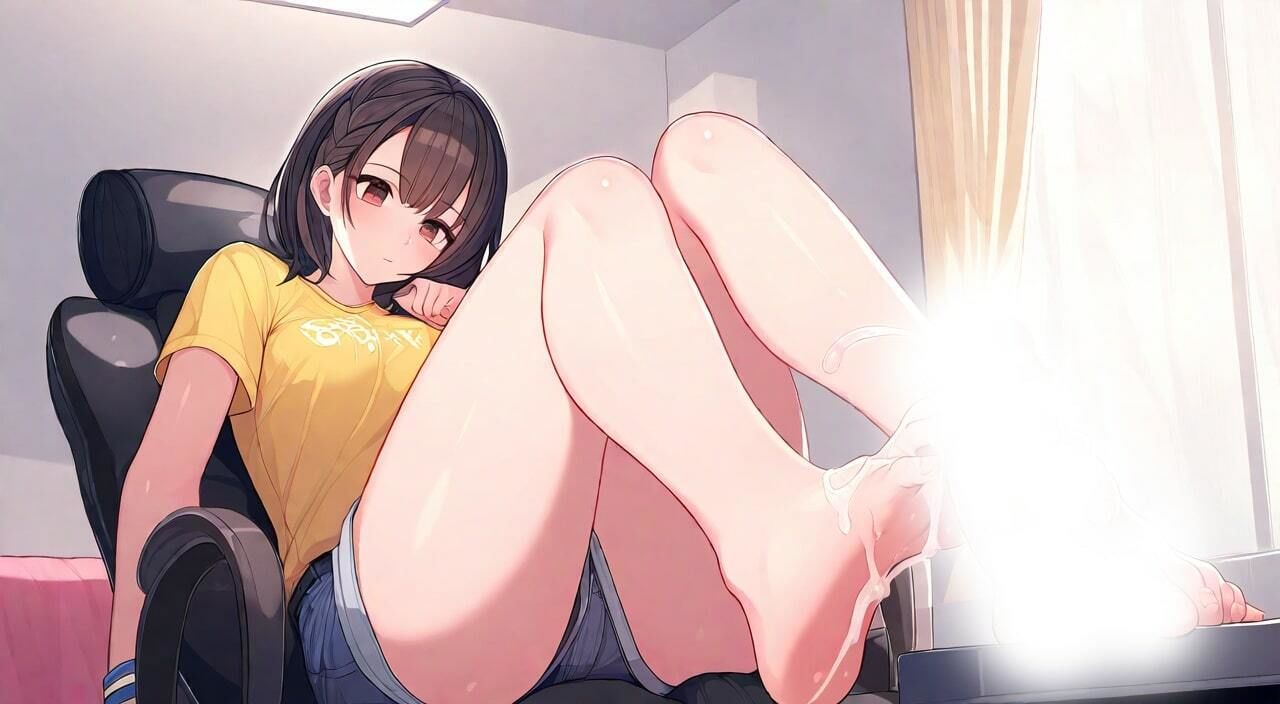 サンプル画像6:年下の女の子は意外と踏んでくれる〜おに〜さん、ワタシ上手くできてますか？〜(晴耕雨読) [d_383229]