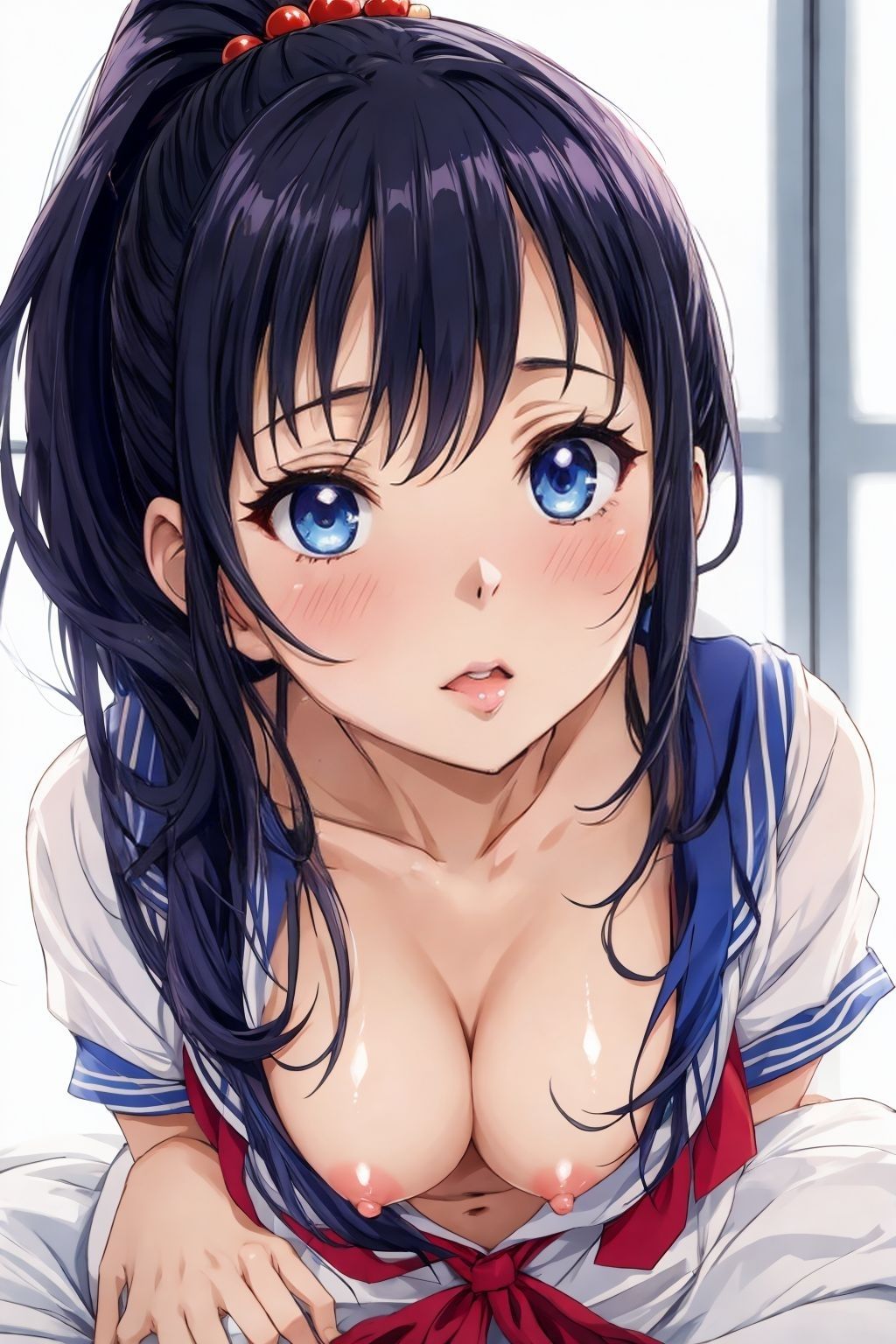 サンプル画像2:マ◯コを見せてきて中出しを頼まれた話(スポーツパン) [d_383247]