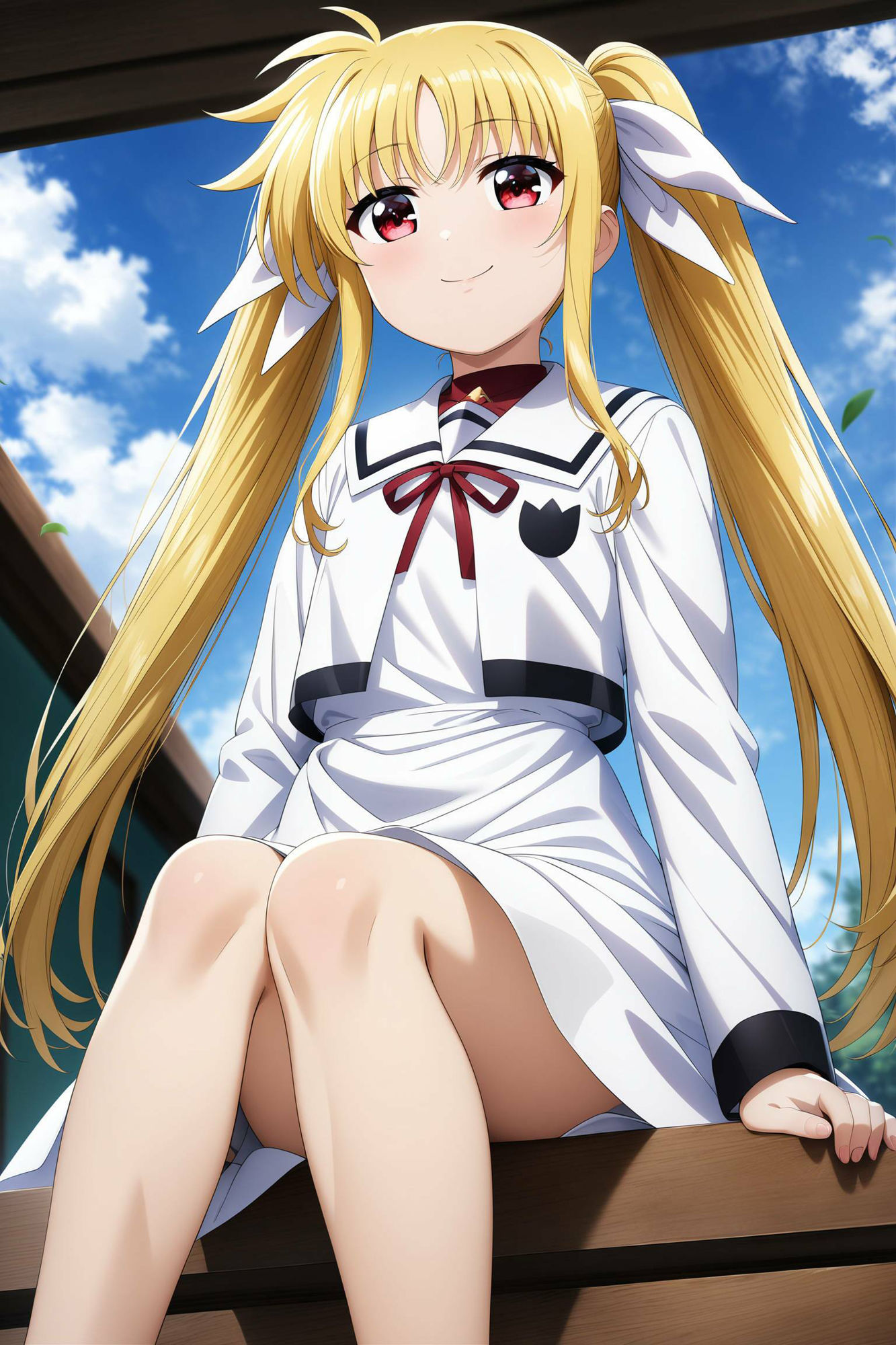 サンプル画像1:フェイトちゃんとエッチがしたい！！(モンターニャベロニカ) [d_383254]