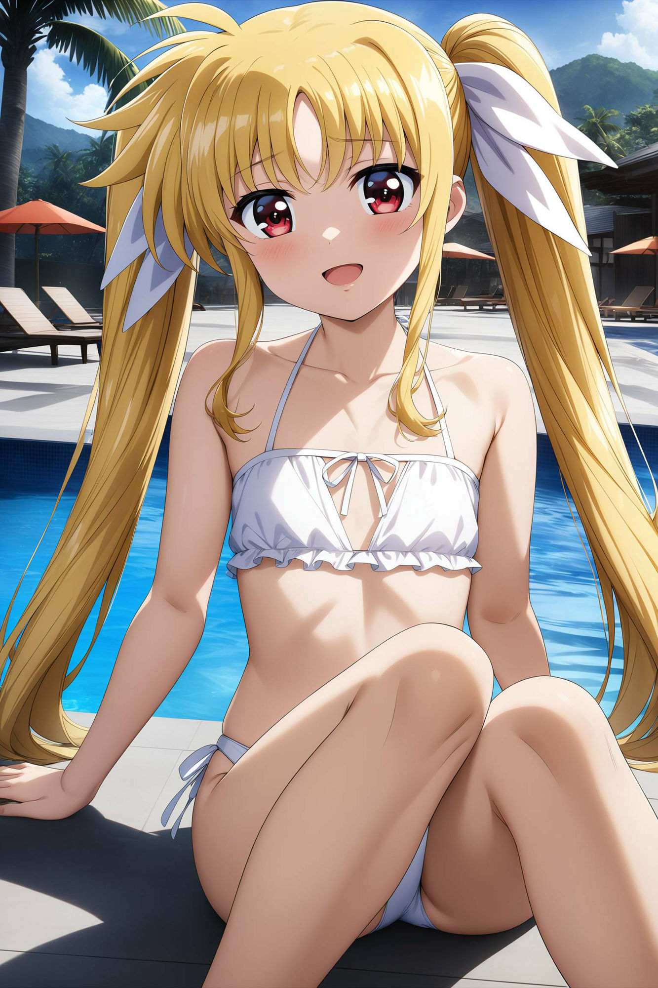 サンプル画像2:フェイトちゃんとエッチがしたい！！(モンターニャベロニカ) [d_383254]