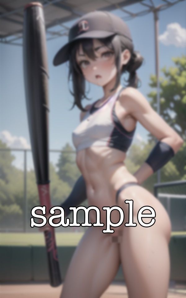 サンプル画像3:女子野球110連発〜美女のちっぱいのビッチが選抜代表〜監督からいじられる美少女貧乳スペシャル(美少女戦隊神レンジャー) [d_383256]