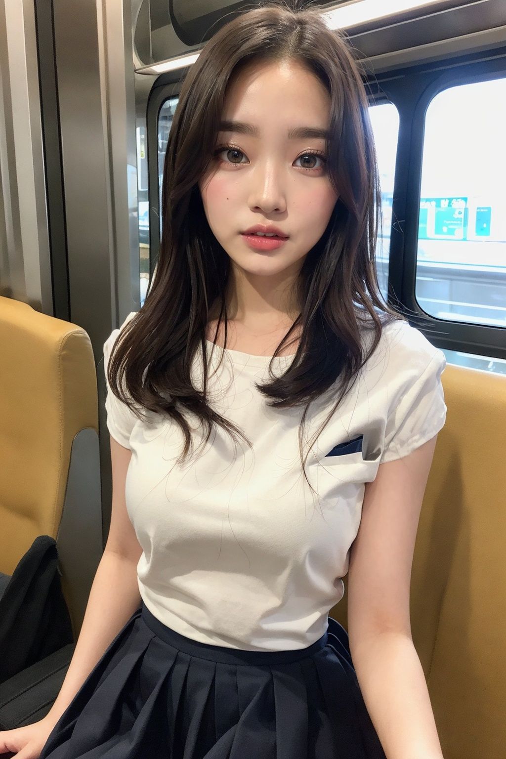 サンプル画像1:【PC用★高画質】電車の向かい席24(★マイナーフェチ★の殿堂) [d_383336]