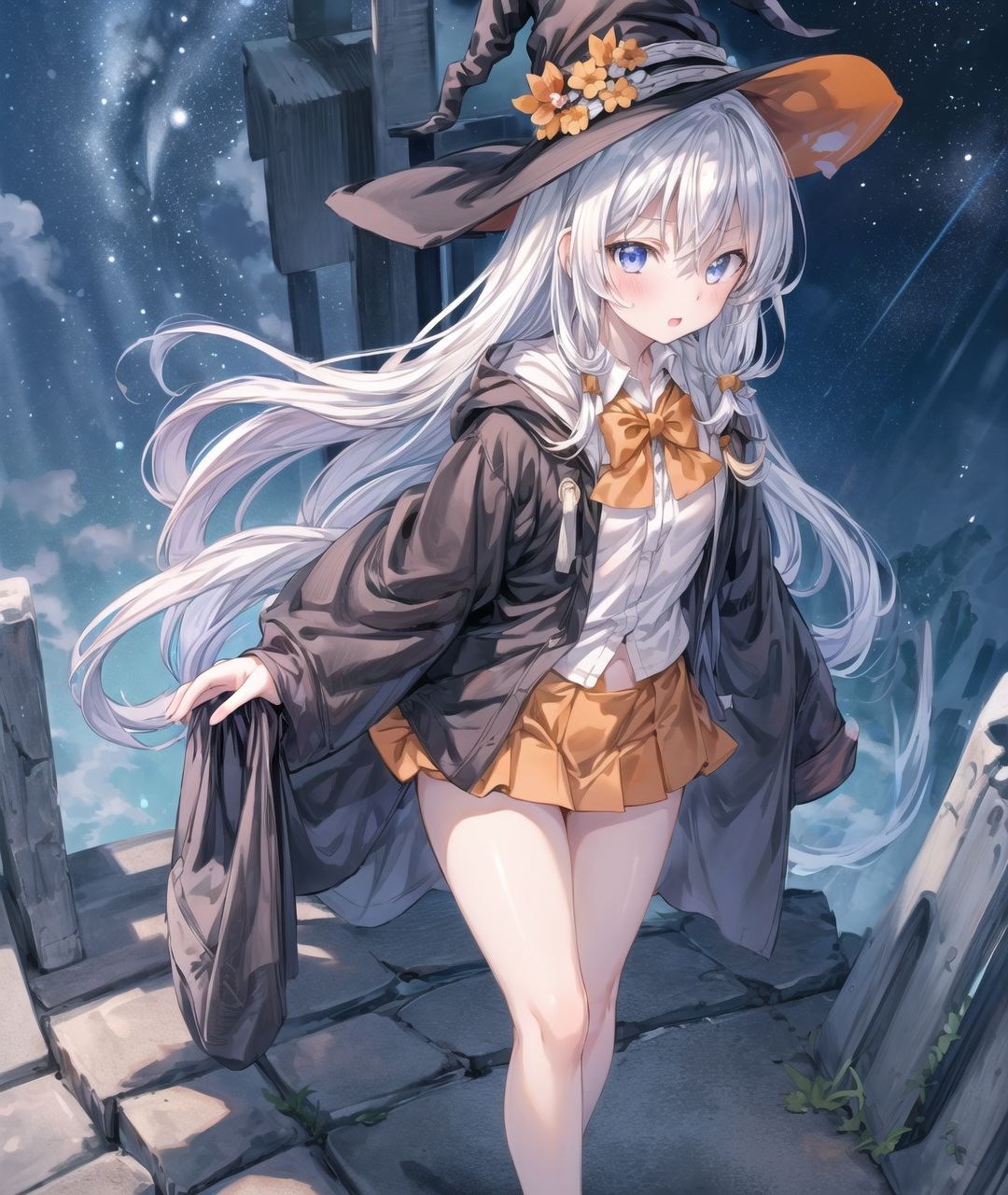 サンプル画像1:美少女たちのひととき・イレ〇ナ（魔女の旅々）(Aark) [d_383363]