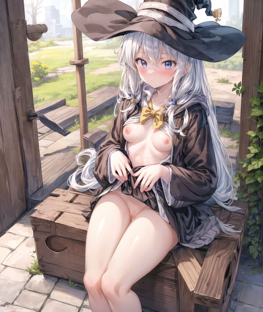 サンプル画像5:美少女たちのひととき・イレ〇ナ（魔女の旅々）(Aark) [d_383363]