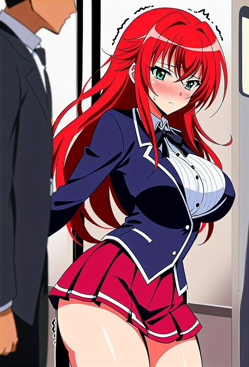 サンプル画像1:満淫巨漢痴姦電車D×D(もちもちや) [d_383378]