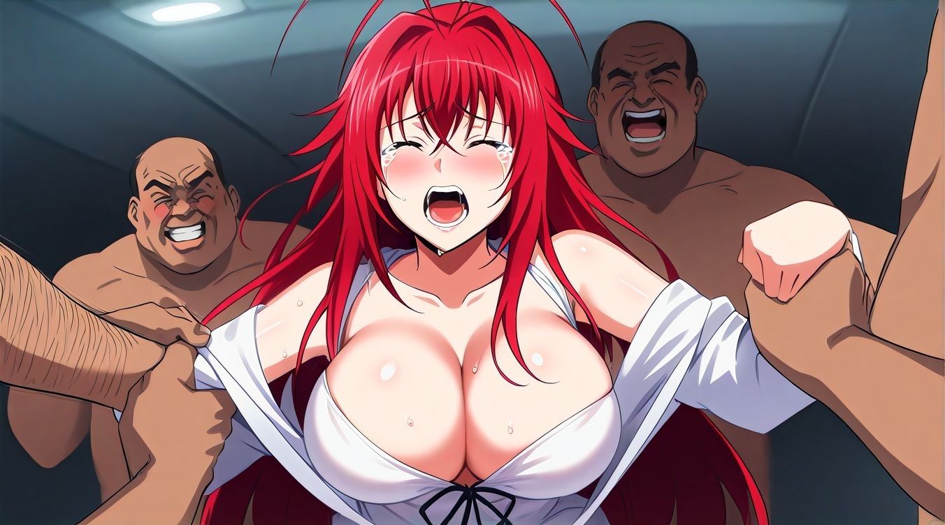 サンプル画像5:満淫巨漢痴姦電車D×D(もちもちや) [d_383378]