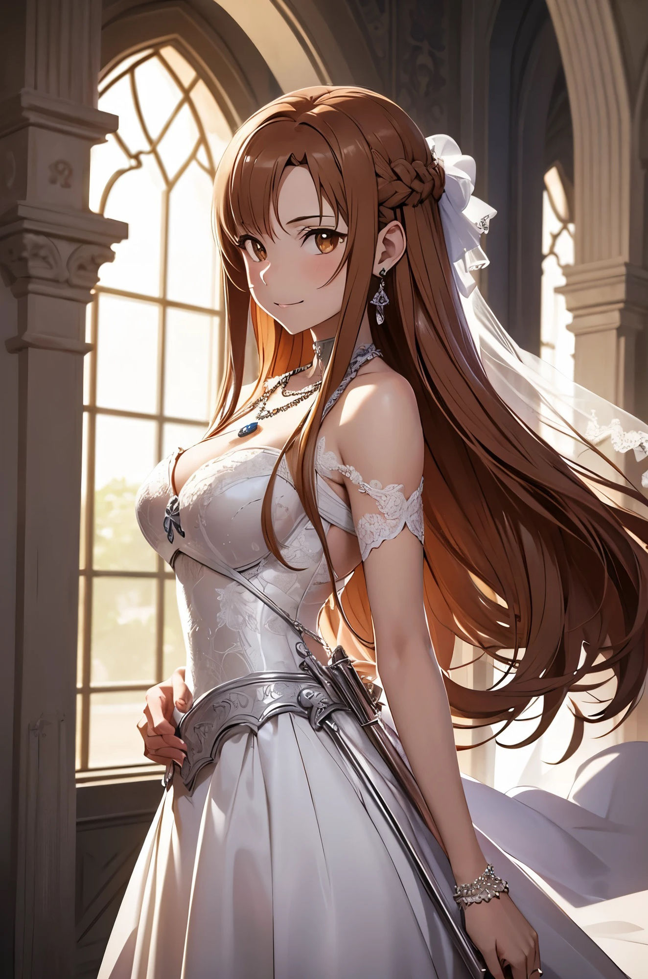 サンプル画像4:花嫁・明〇奈(mugI shimA) [d_383385]