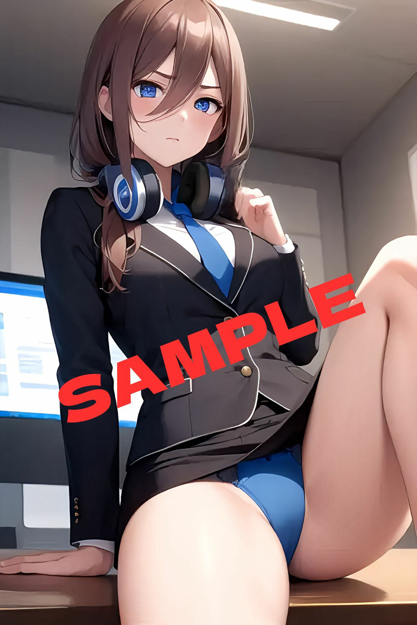 サンプル画像2:［OL中野◯玖］大嫌いな上司のオチ●ポがドストライクな件(かわいあい) [d_383422]